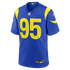Custom Myles Garrett Los Angeles Rams Game Jersey Royal