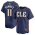 Custom José Ramírez Cleveland Guardians City Connect Limited Jersey Navy