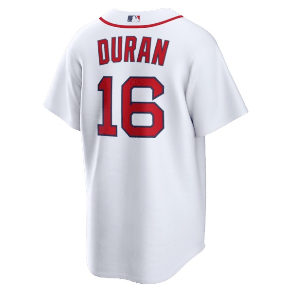 Custom Jarren Duran Boston Red Sox Home Replica Jersey White