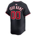 Custom Washington Nationals Alternate Limited Custom Jersey Navy