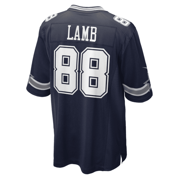 Custom CeeDee Lamb Dallas Cowboys Alternate Game Team Jersey Navy