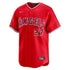 Custom Mike Trout Los Angeles Angels Alternate Limited Player Jersey Red