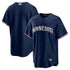 Custom Minnesota Twins Alternate Replica Jersey Navy