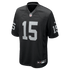 Custom Fernando Mendoza Las Vegas Raiders 2026 NFL Draft First Round Pick No. 1 Game Jersey Black