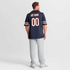 Custom Chicago Bears Custom Game Jersey Navy