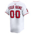 Custom Los Angeles Angels Home Limited Custom Jersey White