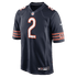 Custom Coby Bryant Chicago Bears Team Game Jersey Navy