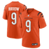 Custom Joe Burrow Cincinnati Bengals Alternate Game Jersey Orange