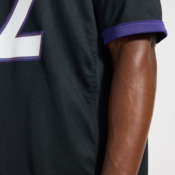 Custom Derrick Henry Baltimore Ravens Alternate Game Jersey Black