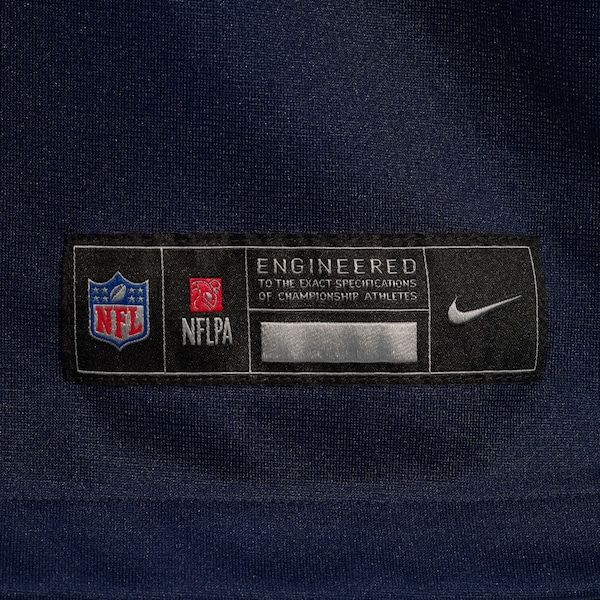 Custom Bo Nix Denver Broncos Alternate Game Jersey Navy