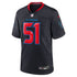 Custom Will Anderson Jr. Houston Texans Alternate Game Jersey Navy