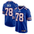 Custom Bruce Smith Buffalo Bills Game Retired Player Jersey Royal