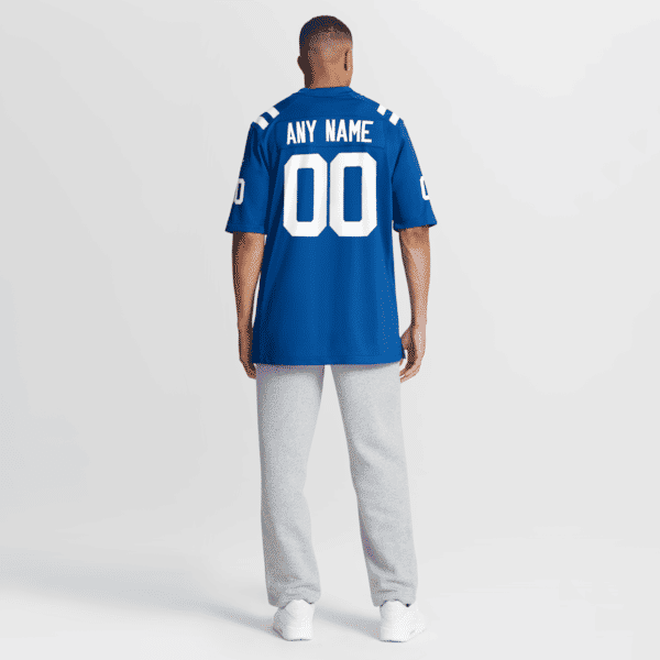 Custom Indianapolis Colts Custom Game Jersey Royal
