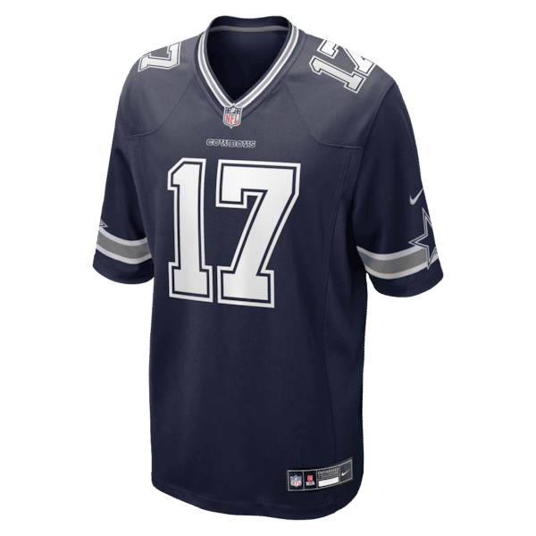 Custom Brandon Aubrey Dallas Cowboys Team Game Jersey Navy