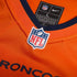 Custom Eyioma Uwazurike Denver Broncos Team Game Jersey Orange