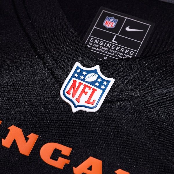 Custom Cris Collinsworth Cincinnati Bengals Team Retired Player Game Jersey Black