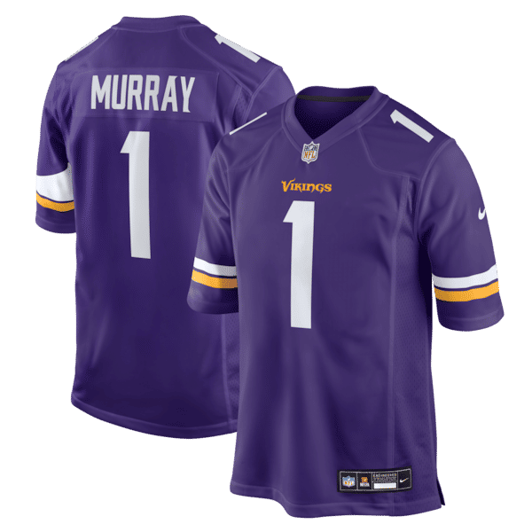 Custom Kyler Murray Minnesota Vikings Game Jersey Purple