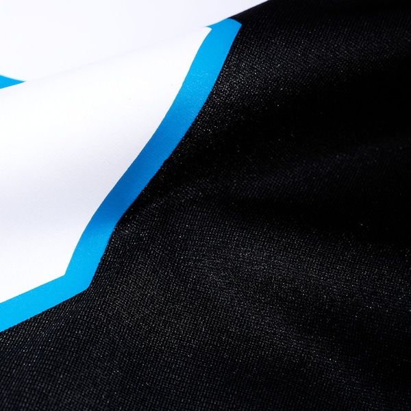 Custom Jalen Coker Carolina Panthers Game Jersey Black