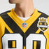 Custom Pittsburgh Steelers Alternate 1933 Throwback Game Custom Jersey Gold