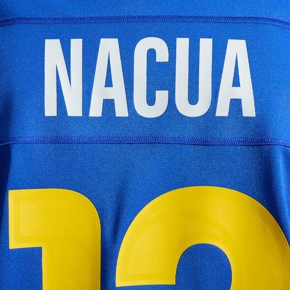 Custom Trent McDuffie Los Angeles Rams Game Jersey Royal