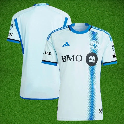 Men's CF Montreal adidas 2024 La Main Authentic Jersey – Light Blue