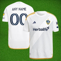 Men's LA Galaxy adidas 2024 Angeleno Kit Authentic Custom Jersey - White