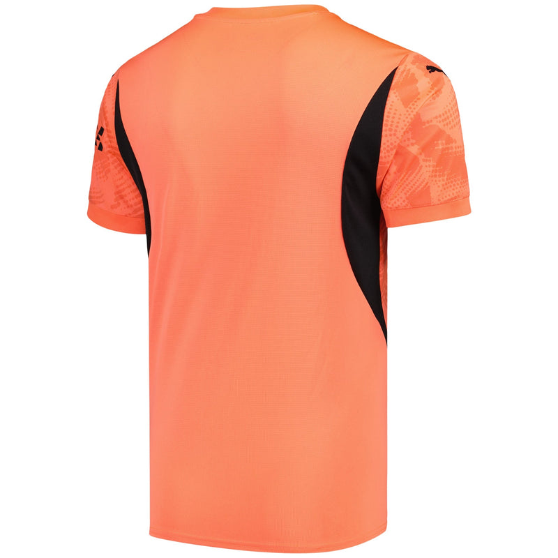 Manchester City Puma Goalkeeper 2024/25 Custom Jersey - Orange