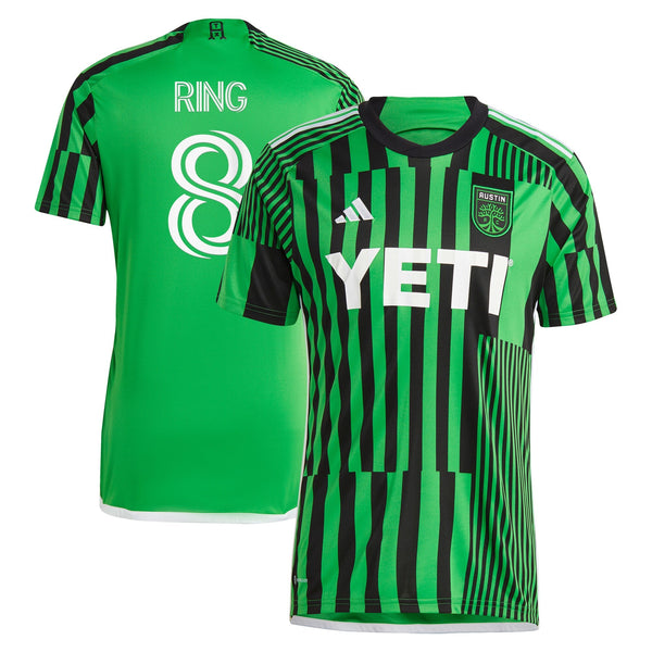 Alexander Ring Austin FC adidas 2024 Las Voces Kit Player Jersey – Green