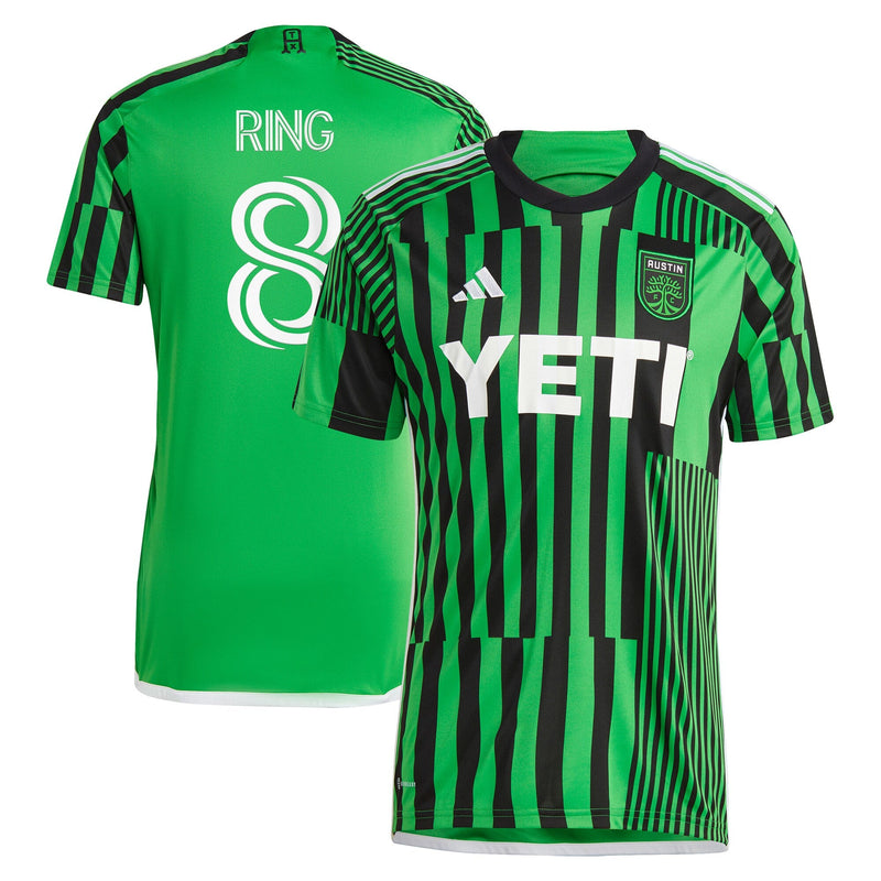 Alexander Ring Austin FC adidas 2024 Las Voces Kit Player Jersey – Green