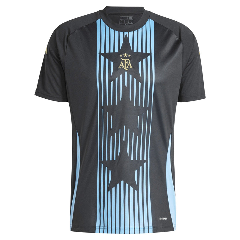 Argentina National Team adidas 2024 Pre-Match Top - Black