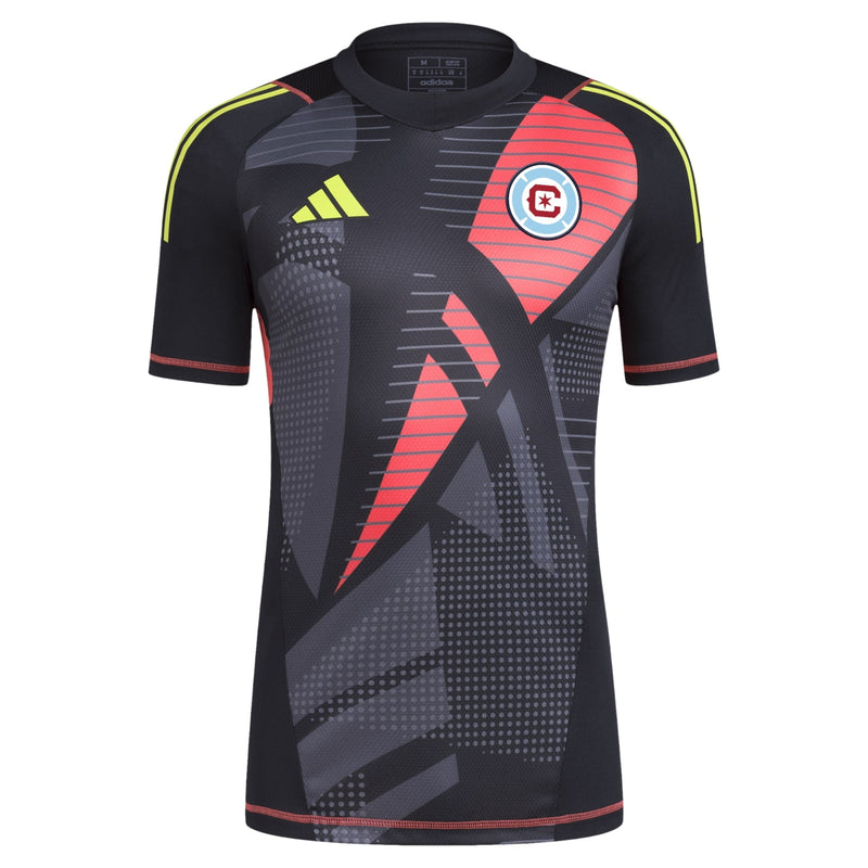 Chicago Fire adidas 2024 Goalkeeper Jersey - Black