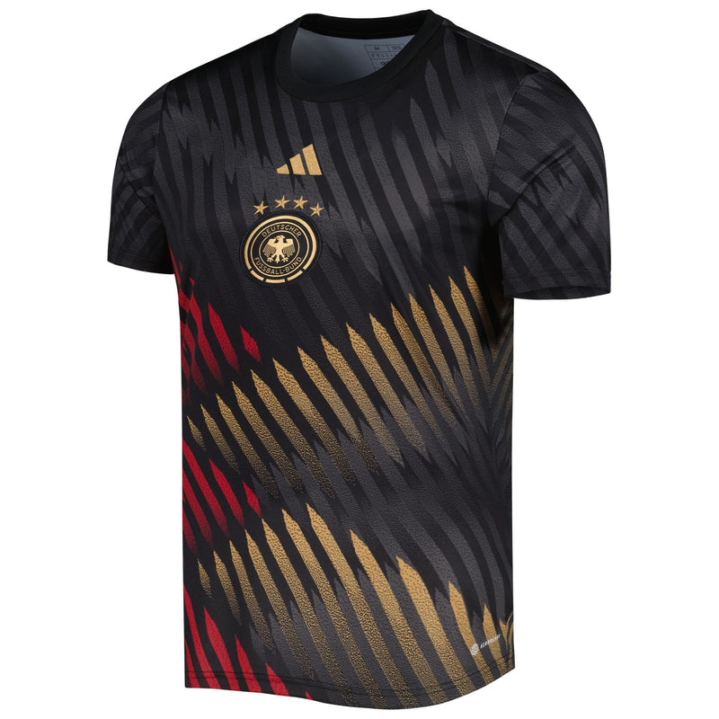 Germany National Team adidas 2022 AEROREADY Pre-Match Top - Black