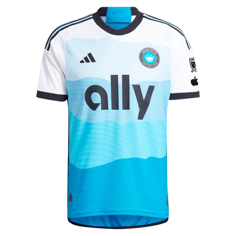 Brandt Bronico Charlotte FC adidas 2024 The Carolina Kit: Explore Player Jersey - Blue