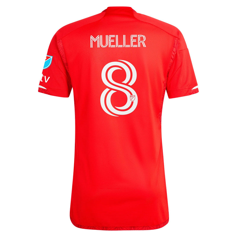 Chris Mueller Chicago Fire adidas 2024 Return To Red  Player Jersey – Red
