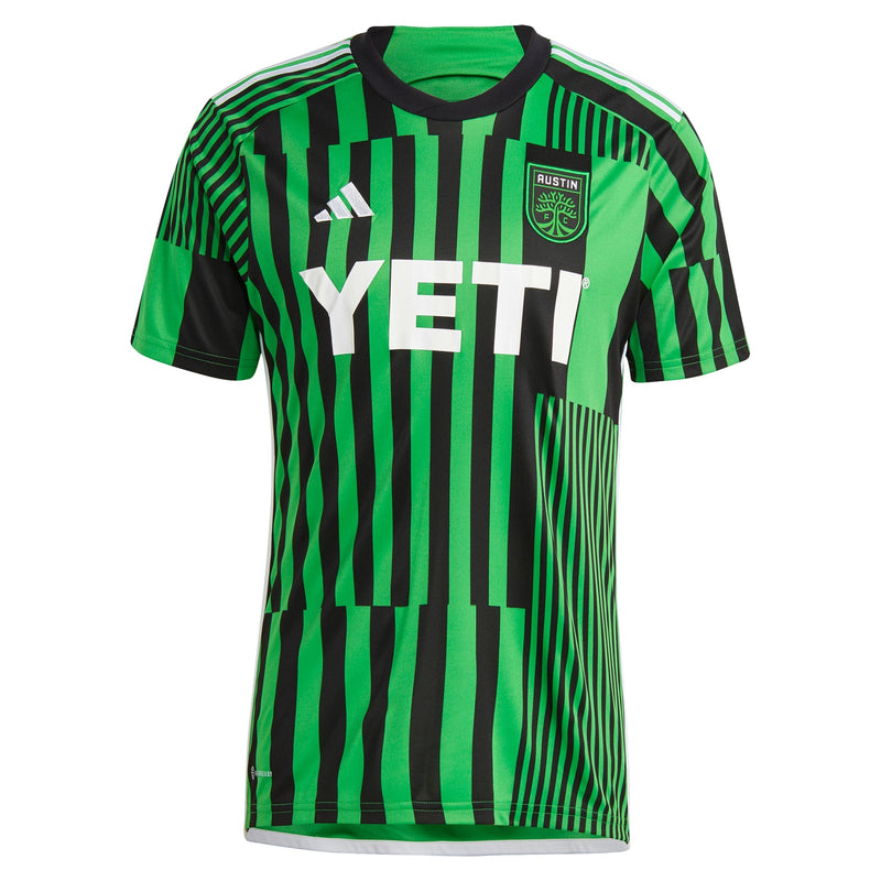 Daniel Pereira Austin FC adidas 2024 Las Voces Kit Player Jersey – Green