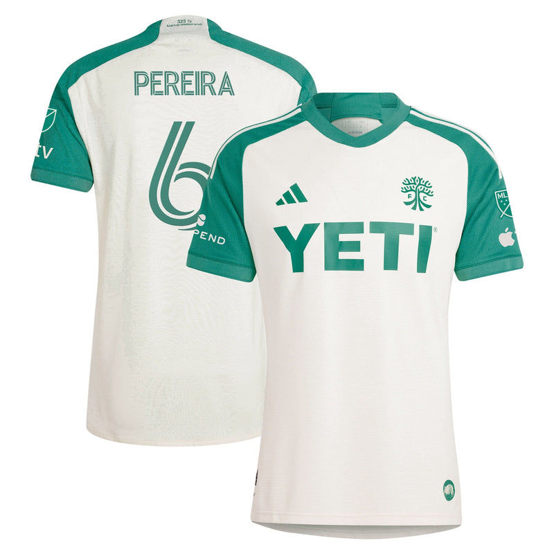 Daniel Pereira Austin FC adidas 2024 The Armadillo Kit Player Jersey – Tan