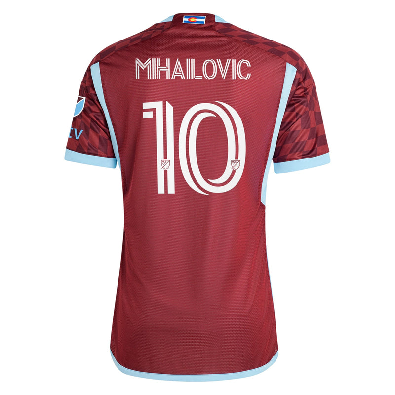 Djordje Mihailovic Colorado Rapids adidas 2024 One Flag Kit Player Jersey - Burgundy