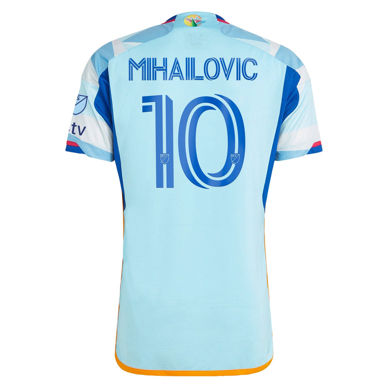 Djordje Mihailovic Colorado Rapids adidas 2024 New Day Kit Player Jersey - Light Blue