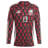 Guillermo Ochoa Mexico National Team adidas 2024 Home Player Long Sleeve Jersey - Burgundy