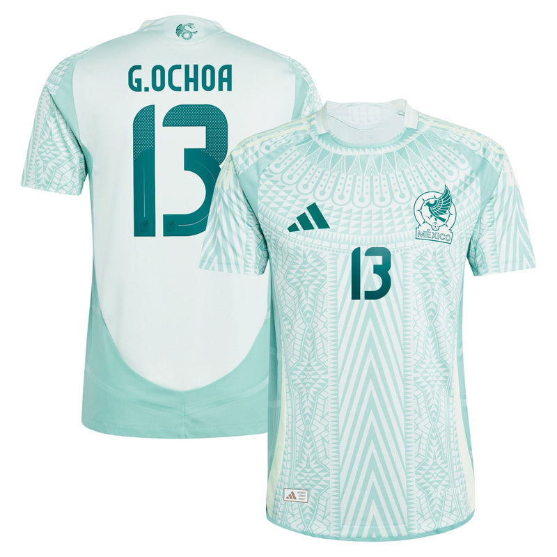 Guillermo Ochoa Mexico National Team adidas 2024 Away Player Jersey - Green