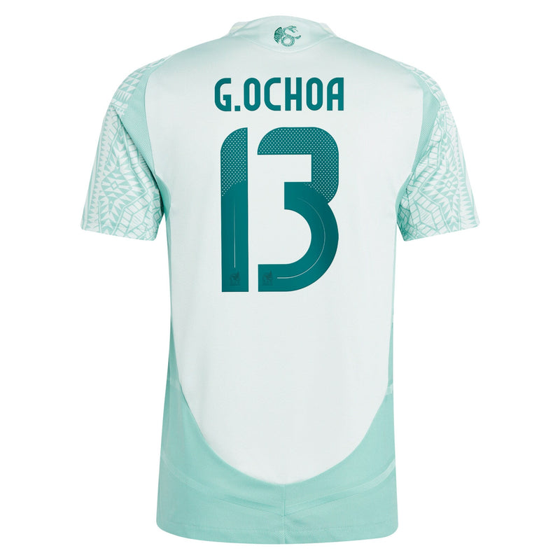 Guillermo Ochoa Mexico National Team adidas 2024 Away Player Jersey - Green