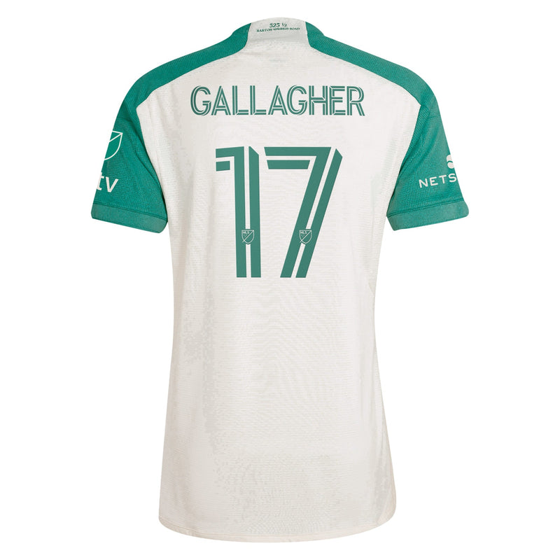 Jon Gallagher Austin FC adidas 2024 The Armadillo Kit Player Jersey – Tan