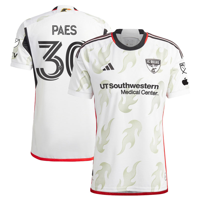 Maarten Paes FC Dallas adidas 2024 Burn Baby Burn Player Jersey – White