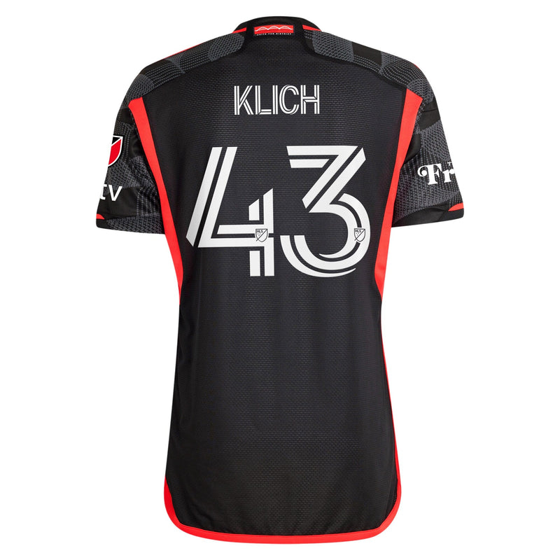 Mateusz Klich D.C. United adidas 2024 The Icon Kit Player Jersey – Black