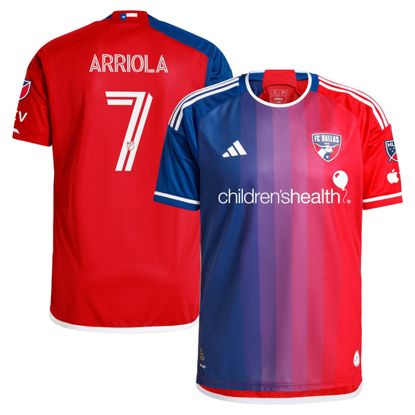 Paul Arriola FC Dallas adidas 2024 After Burner Player Jersey – Navy