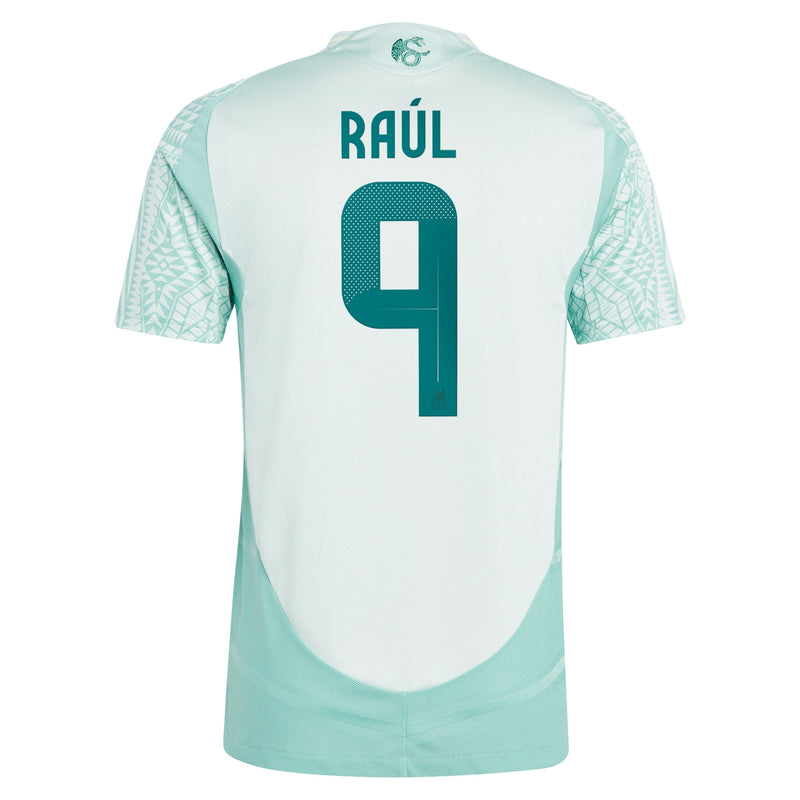 Raul Jimenez Mexico National Team adidas 2024 Away Player Jersey - Green