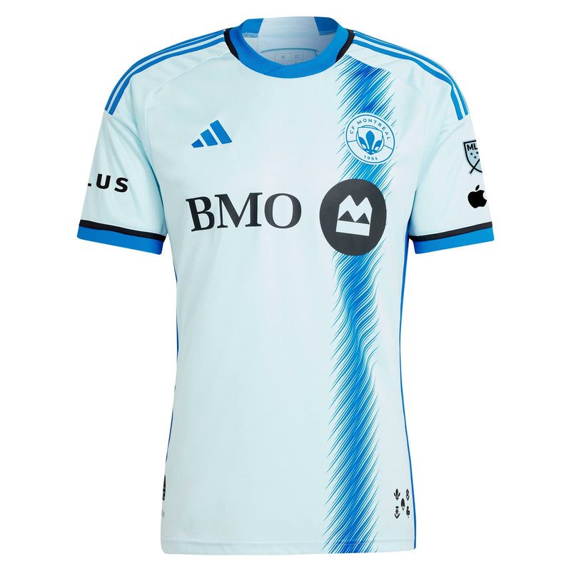 Samuel Piette CF Montreal adidas 2024 La Main Player Jersey – Light Blue