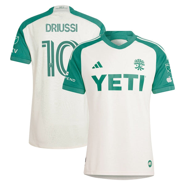 Sebastián Driussi Austin FC adidas 2024 The Armadillo Kit Player Jersey – Tan