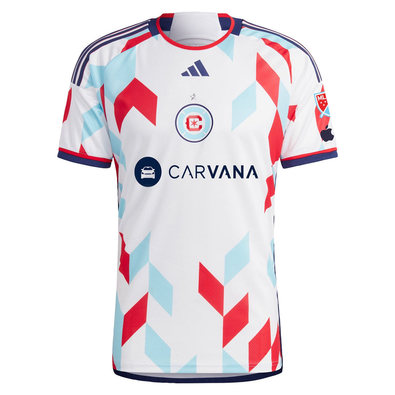 Chicago Fire adidas 2024 A Kit For All Custom Jersey – White