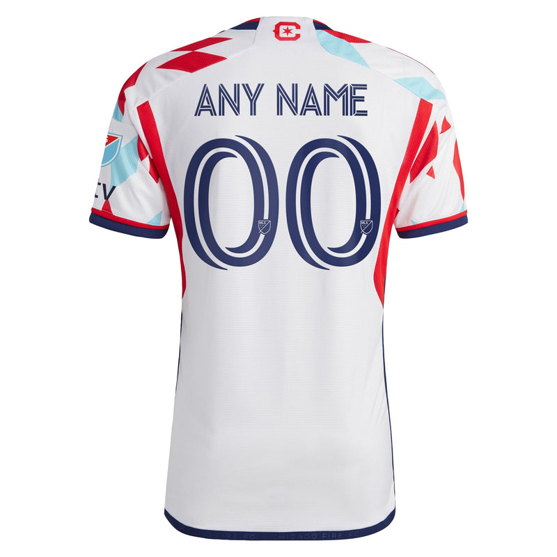 Chicago Fire adidas 2024 A Kit For All Custom Jersey – White